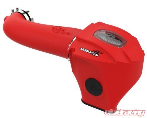 aFe Power Momentum GT Red Edition Cold Air Intake System w/ Pro DRY S Filter Dodge Challenger|Charger R 2011-2023